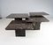 Coffee Table in Fossil Marble, 1970s, Set of 4 9