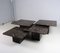 Coffee Table in Fossil Marble, 1970s, Set of 4, Image 4