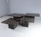 Coffee Table in Fossil Marble, 1970s, Set of 4, Image 3