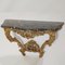 Gilded Louis XV Wand Console, 1700s 1