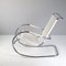 Bauhaus Style Rocking Chair by Fasem Italy, 1970s 5