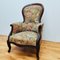Vintage Armlehnstuhl aus Nussholz, 1800 5