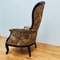 Vintage Armlehnstuhl aus Nussholz, 1800 4