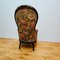 Vintage Armlehnstuhl aus Nussholz, 1800 3