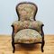 Vintage Armlehnstuhl aus Nussholz, 1800 8