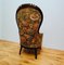 Vintage Armlehnstuhl aus Nussholz, 1800 9