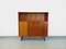 Skandinavischer Vintage Schrank aus Teak & Schwarzem Metall, 1960er 1