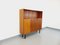 Skandinavischer Vintage Schrank aus Teak & Schwarzem Metall, 1960er 4