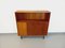 Vintage Scandinavian Cabinet in Teak and Black Metal, 1960s 10