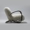 Czechoslovakian H-269 Lounge Chairs in Tibetan Sheepskin by Jindřich Halabala for Up Závody, 1930s, Set of 2, Image 7