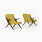 Czechoslovakian Lounge Chairs by Uluv Reupholstered in Kvadrat Hallingdal, 1960s, Set of 2 3