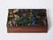 Caja de caoba pintada atribuida a Piero Fornasetti, años 50, Imagen 1