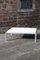 Large Aluminum and White Marble Coffee Table by Georges Ciancimino for Mobilier International, Italy, 1970s 4
