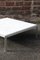 Large Aluminum and White Marble Coffee Table by Georges Ciancimino for Mobilier International, Italy, 1970s 5