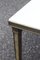 Brass and Marble Coffee Table from Maison Ramsay, France, 1950s, Image 5