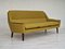 Dänisches 3-Sitzer Sofa aus Wolle, 1960er 2