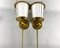 Vintage Wall Sconces or Lanterns in Brass, Set of 2 4