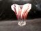 French Crystal Glass Vase, 1950s 5