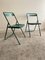 French Garden Patio Chairs in Green Metal, 1950s, Set of 6, Image 3