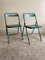 French Garden Patio Chairs in Green Metal, 1950s, Set of 6 4