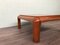 Low Square Coffee Table in Beech, Italy, 1970s 5