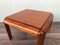 Low Square Coffee Table in Beech, Italy, 1970s 4