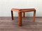 Low Square Coffee Table in Beech, Italy, 1970s 7