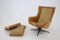 Leather Adjustable Armchair from Peem, Finland, 1970s 12