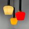 Mid-Century Italian Modern Colourful Cascade Pendant Light, 1970s 7