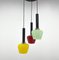 Mid-Century Italian Modern Colourful Cascade Pendant Light, 1970s, Image 12