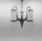 Italian Murano Glass & Chrome Chandelier by Gaetano Sciolari, 1970s 2