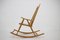 Beech Rocking Chair by Varjonen Puunjalostus for Uusikylä, Finland, 1960s, Image 6