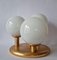 Mid-Century Flush Mounts or Wall Lamps from Kaiser Idell / Kaiser Leuchten, Germany, 1970s, Set of 2 16