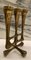 Austrian Brutalist Skeletal Brass 3-Candle Candleholder, 1950s 12