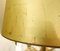 Large Mid-Century Palm Tree Table Lamp in Gold Metal, 1970s 10