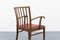 Danish Modern Armchair by Frits Henningsen, 1950s, Image 6