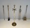Brass Fireplace Tools, 1970s, Set of 5, Image 2