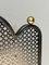 Modernist Steel and Brass Fire Screen, 1970s 10