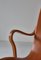 Poltrone Eva moderne in pelle Saddle attribuite a Bruno Mathsson, Scandinavia, anni '70, set di 2, Immagine 10