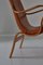 Scandinavian Modern Eva Lounge Chairs in Saddle Leather attributed to Bruno Mathsson, 1970s, Set of 2 14
