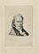 George Gorvel, Retrato de Benjamin Constant, Grabado, años 30, Imagen 1