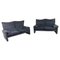 Maralunga Sofas attributed to Vico Magistretti for Cassina, 1970s, Set of 2 1