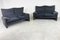 Maralunga Sofas attributed to Vico Magistretti for Cassina, 1970s, Set of 2 8