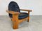 Brutalist Pine Armchair, 1960s 4