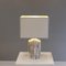 Large Brutalist Marble Table Lamp from Maison Jansen, 1980s 5