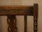 Scottish Edwardian Oak Bobbin Carver Armchairs, 1900s, Set of 2, Image 7