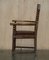 Scottish Edwardian Oak Bobbin Carver Armchairs, 1900s, Set of 2, Image 17