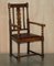Schottische Bobbin Carver Sessel aus edwardianischer Eiche, 1900er, 2er Set 2