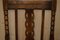 Scottish Edwardian Oak Bobbin Carver Armchairs, 1900s, Set of 2 9