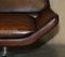 Metropolitan Swivel Armchairs in Hand Dyed Brown Leather from B&B Italia, Set of 2 10